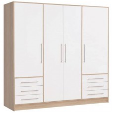 Містка шафа для спальні Jupiter Forte 207x200x60 (JPTS86) 102469 Містка шафа для спальні Jupiter Forte 207x200x60 (JPTS86) 102469