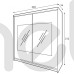 Шкаф 203 Sino Gała Meble 203x212x74 (Sino 203) 000520 Шкаф 203 Sino Gała Meble 203x212x74 (Sino 203) 000520