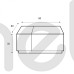 Журнальный столик Mobi Meblar 80x35x80 (MOBI_16) 004147