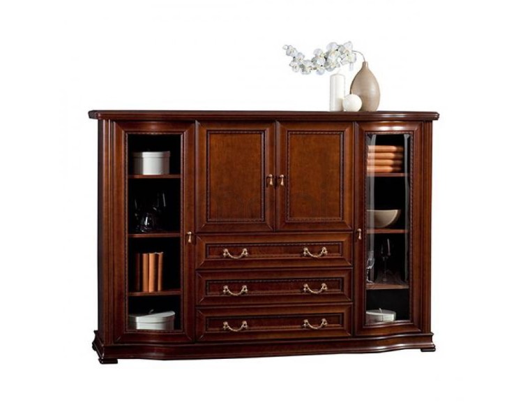 Комод Ingmar Latzke 180x127x47 (ING_KOM_4D (SZKŁO)) 004237