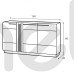 Комод Porti Szynaka Meble 160x90x42 (PORTI_45) 059941 Комод Porti Szynaka Meble 160x90x42 (PORTI_45) 059941