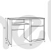 Письменный стол Montana Gała Meble 120x53x75 (Montana B1) 000605 Письменный стол Montana Gała Meble 120x53x75 (Montana B1) 000605