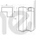 Угловой шкаф Mobi Meblar 95x195x95 (MOBI_1) 000162