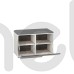 Тумба для обуви Blanco ML Meble 80x50x42 (BLANCO_21) 004011 Тумба для обуви Blanco ML Meble 80x50x42 (BLANCO_21) 004011