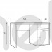Письменный стол Canmore Forte 120x73.5x60 (CNMB211R) 064596