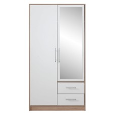 Шафа із дзеркалом Smart Meblar 100x190x56 (SRL3) 065747