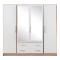 Шафа із дзеркалом Smart Meblar 200x190x56 (SRL1) 065748