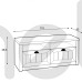 Скамейка Prowansja Gała Meble 110x48.6x43 (PRO_LWK) 068424 Скамейка Prowansja Gała Meble 110x48.6x43 (PRO_LWK) 068424