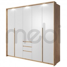 Шафа LED Xelo Meble Laski 229.4x215.5x65 (XELO_SZAF_230_LIST_LED) 075551