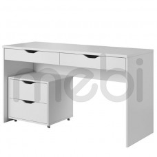 Письмовий стіл Mati Meble Laski 138.2x76x50.4 (MATI_BIUR) 075503 Письмовий стіл Mati Meble Laski 138.2x76x50.4 (MATI_BIUR) 075503