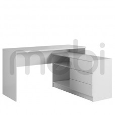 Письмовий стіл Teo Meble Laski 138.2x76x50.4 (TEO_BIU) 075509 Письмовий стіл Teo Meble Laski 138.2x76x50.4 (TEO_BIU) 075509