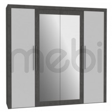 Шафа для одягу Julietta Forte 230.1x210.5x54.2 (JLTS847S) 075339 Шафа для одягу Julietta Forte 230.1x210.5x54.2 (JLTS847S) 075339