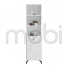 Місткий стелаж з висувною скринькою Bergen Meblar 50x190x40 (BERGEN BE5) 072303