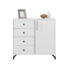 Комод із висувними ящиками 4 Bergen Meblar 90x85x40 (BERGEN BE7) 072310