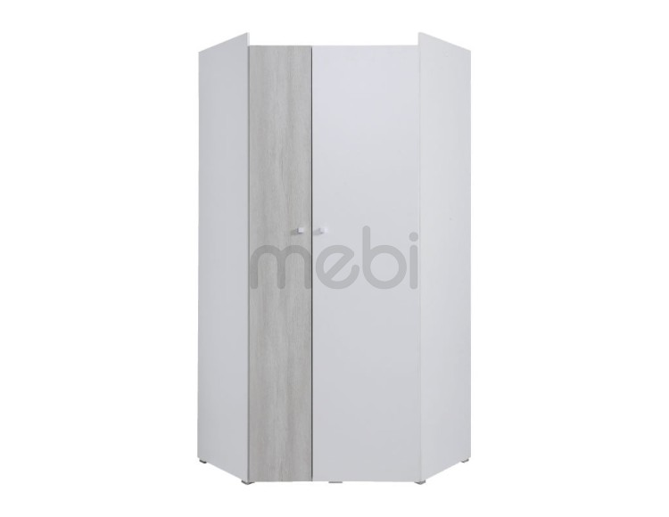 Містка кутова шафа з дверима в дитячу кімнату Como Meblar 90x190x90 (Como CM2 L/P) 085569