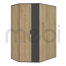 Кутова шафа Nano Meblar 145x195x95 (NANO_1) 106661