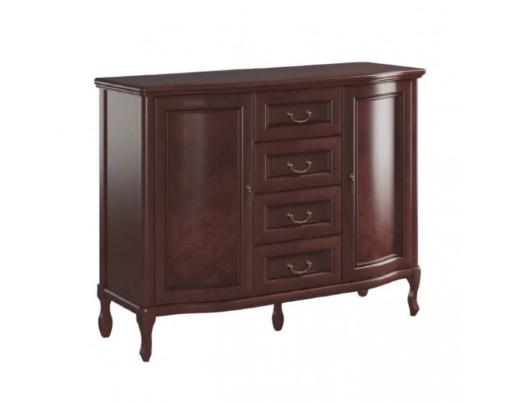 Двохдверний комод з ящиками для вітальні Gerard Latzke 137x100x47 (GER_KOM_3SZ) 101023