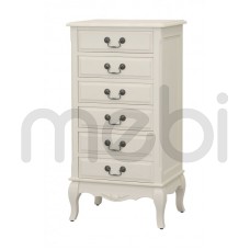 Вузький комод із ящиками для спальні Dijon Livin Hill 53x102x40 (DIJON 42) 112690