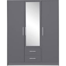 Шафа із дзеркалом Smart Meblar 150x190x56 (SRL2) 127556