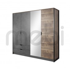 Велика шафа з ящиками для спальні Arden Meble Laski 220x204.4x56.2 (ARDEN_SZAFA_220) 113948