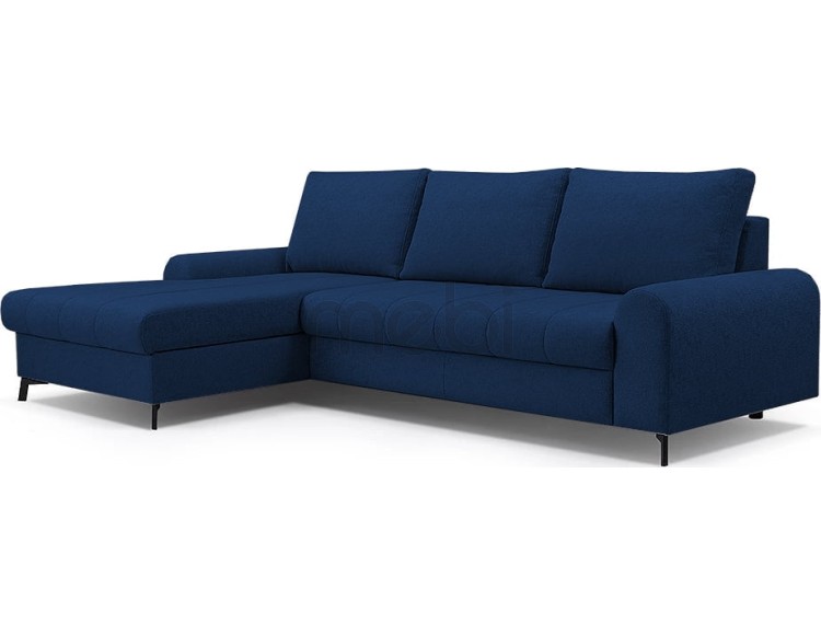 Кутовий диван лівий з функцією зберігання та сну Akira Meble Laski 252x70x168 (AKIRA_LEWY) 142085