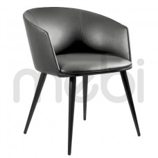 Крісло з екошкіри для кабінету столової або вітальні Barnet A Unique 56x71x55 (BARNET A (9-05A-PU)) 137826