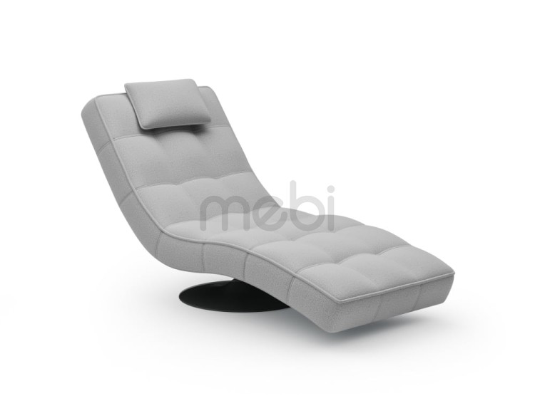 Шезлонг із функцією повороту Lexi Wersal 74x86x162 (LEXI) 137825