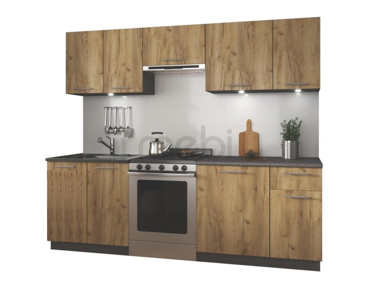 Сучасний та просторий кухонний гарнітур Daria Halmar 240 (V-UA-DARIA_240) 135740