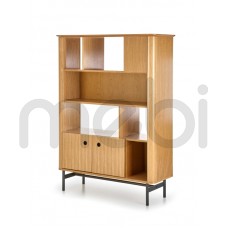 Широкий стелаж з тумбою для кабінету чи офісу Smart Halmar 117x153x37 (V-PL-SMART-REG-2) 143409