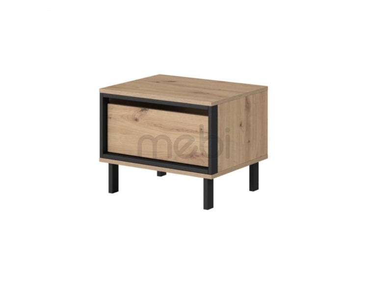 Комплект сучасних тумбочок для спальні Nest Meble Laski 51.7x40.5x40.2 (SZAFKI_NOCNE_NEST) 143669