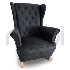 Крісло Pikowany Uszak Lebex Meble 80x104x90 (USZAK_FOT_USZAK_PIK) 145446