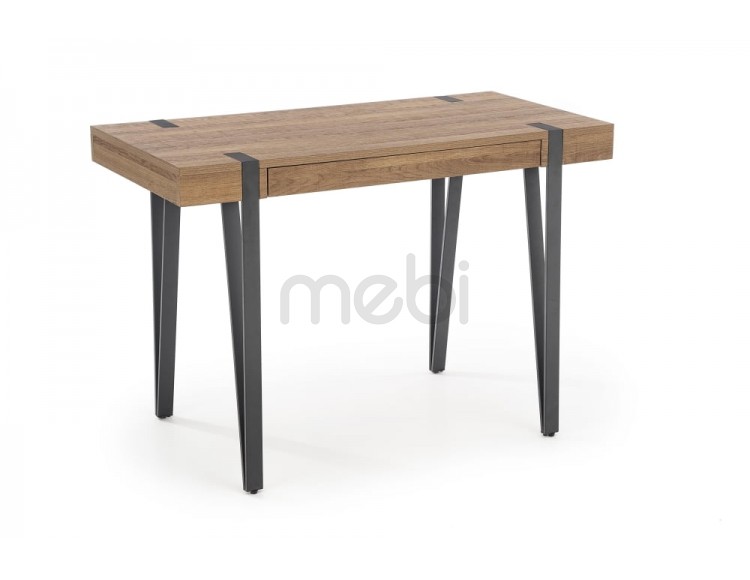 Стильний письмовий стіл з полицею під клавіатуру для офісу або кабінету B-39 Halmar 110x76x55 (V-CH-B/39) 145430