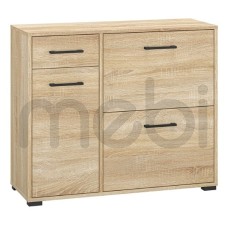 Тумба для взуття з ящиком та полицями для залу Caro ML Meble 90x76x34 (Caro08) 147867