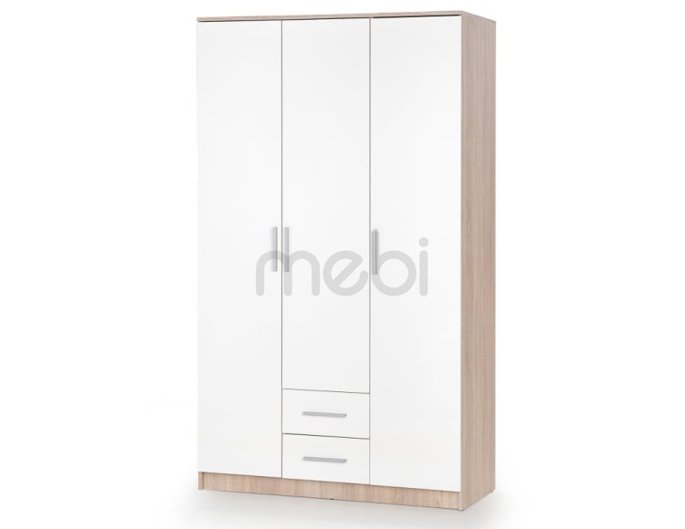 Тридверна шафа з ящиками для спальні Lima Halmar 120x205x52 (V-PL-LIMA-S3) 147953