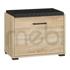 Тумба для взуття з дверима до передпокою Caro ML Meble 60x48x34 (Caro_01) 147869