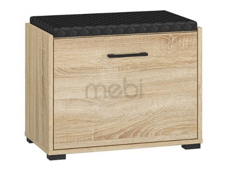 Тумба для взуття з дверима до передпокою Caro ML Meble 60x48x34 (Caro_01) 147869