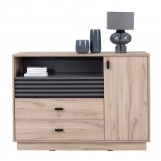 Комод з висувними ящиками та тумба для вітальні Allmo Meblar 120x85x40 (AL7) 154286