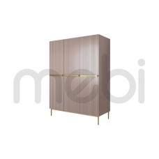 Гардероб на каркасі з контейнером Nicole 150 Bogart 150x220x62 (NICOLE_SZAFA_150_3D2SZ_NA_STELAŻU_Z_KONTENERKIEM) 154521