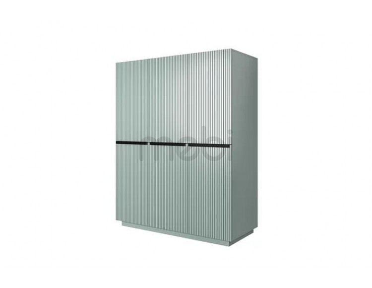 Шафа на тумбі з контейнером Nicole 150 Bogart 150x207x62 (NICOLE_SZAFA_150_3D2SZ_NA_COKOLE_Z_KONTENERKIEM) 154591