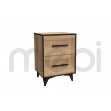 Сучасна тумбочка з ящиками для спальні Frida Gała Meble 47,5x68x40 (FRIDA_SN) 154047