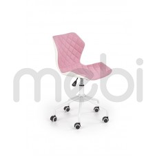 Молодіжне крісло для молодіжної кімнати яскраво-рожево-біле Matrix 3 Halmar 48x79x57 (V-CH-MATRIX_3-FOT-J.RÓŻOWY) 156005