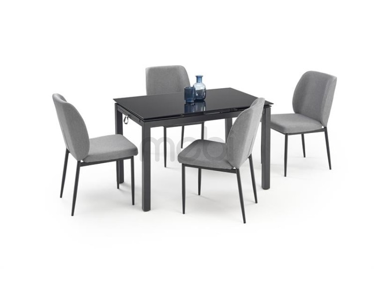 Набір меблів для їдальні та кухні сіро-чорний Jasper Halmar xx (V-CH-JASPER-ZESTAW) 155324