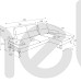 Правый угол со сдвижной спинкой Cesar Benix 290x102x183 (CESAR_PRAWY) 156253 Правый угол со сдвижной спинкой Cesar Benix 290x102x183 (CESAR_PRAWY) 156253