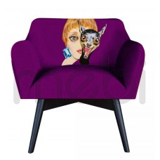 Крісло POP-ART Synergia Happy Barok 75x70x70 (FO-POP-ART-SYNERGIA) 159037