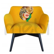Крісло POP-ART Jungle Lady Happy Barok 75x70x70 (FO-POP-ART-JUNGLE-LADY) 158231