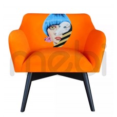 Крісло POP-ART Dog Lady Happy Barok 75x70x70 (FO-POP-ART-DOG-LADY) 158848