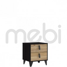 Приліжкова тумбочка Lya Forte 48,4x41,5x53,5 (LYAK011) 157858