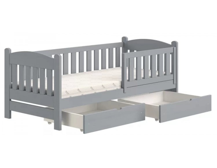 Дитяче ліжко Alvins Bogart 87x74x207 (ALVINS_80X200) 158862