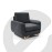 Крісло Avesta Meble Laski 100x85x89 (AVESTA_FOTEL) 161267 Крісло Avesta Meble Laski 100x85x89 (AVESTA_FOTEL) 161267