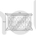 Большой стеклянный комод в гостиную и столовую Avola Livin Hill 178x91.5x38 (AV2020-70) 161134